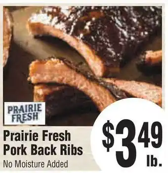 Rosauers Prairie Fresh Pork Back Ribs offer