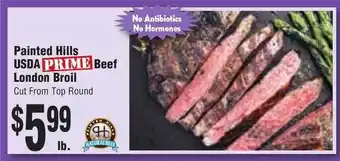 Rosauers Painted Hills Usda Prime Beef London Broil offer