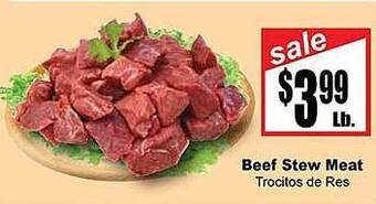 Rancho Markets Beef Stew Meat offer