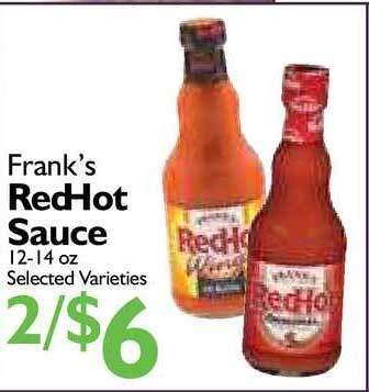 Festival Foods Frank's Redhot Sauce offer