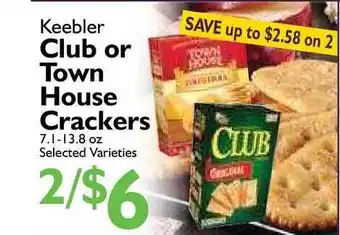 Festival Foods Keebler Club Or Town House Crackers offer