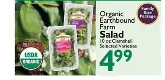 Festival Foods Organic Earthbound Farm Salad offer