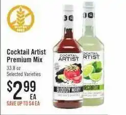 Haggen Food Cocktail Artist Premium Mix offer
