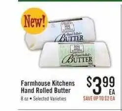Haggen Food Farmhouse Kitchens Hand Rolled Butter offer