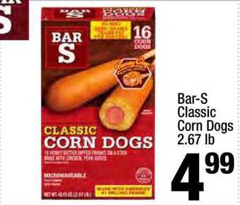 Super King Markets Bar-s Classic Corn Dogs offer