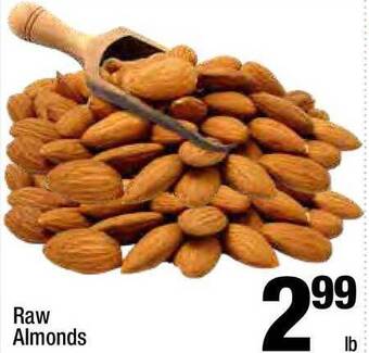 Super King Markets Raw Almonds offer