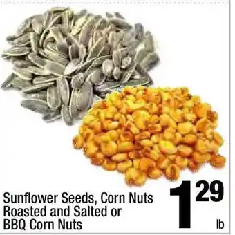 Super King Markets Sunflower Seeds , Corn Nuts Roasted And Salted Or Bbq Corn Nuts offer