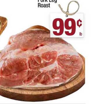 Super King Markets Pork Leg Roast offer