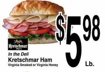 Super Saver Kretschmar Ham offer