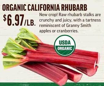 Central Market Organic California Rhubarb offer