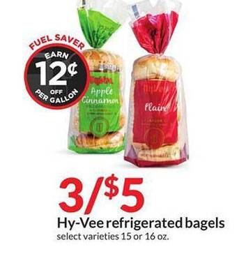 Hy-Vee Hy-Vee Refrigerated Bagels offer