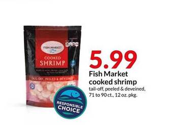 Hy-Vee Fish Market Cooked Shrimp offer