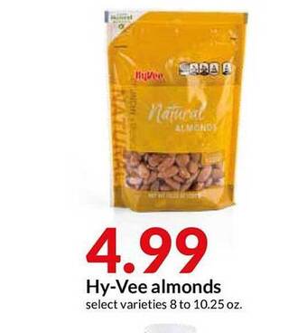 Hy-Vee Hy-Vee Almonds offer