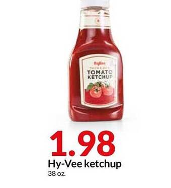 Hy-Vee Hy-Vee Ketchup offer