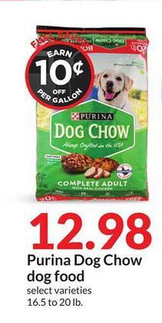 Hy-Vee Purina Dog Chow Dog Food offer