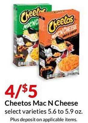 Hy-Vee Cheetos Mac N Cheese offer