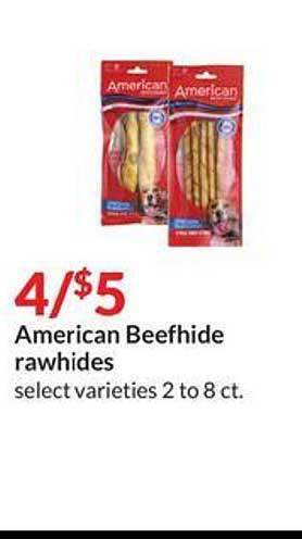 Hy-Vee American Beefhide Rawhides offer