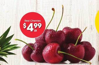 Kroger Red Cherries offer