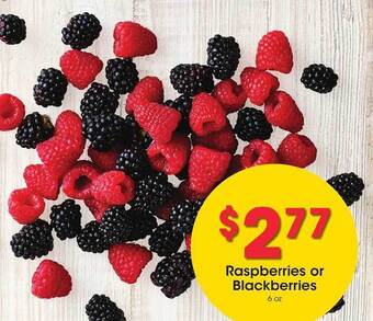 Kroger Raspberries Or Blackberries offer