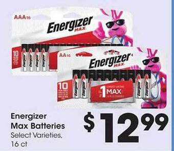 Kroger Energizer Max Batteries offer
