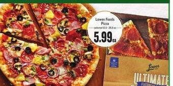 Lowes Foods Lowes Foods Pizza offer