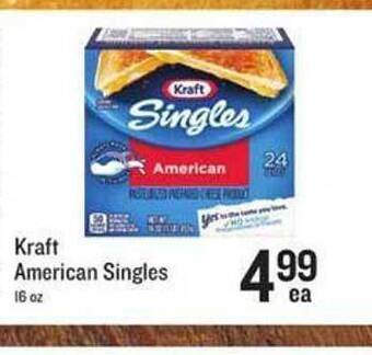 Lowes Foods Kraft American Singles offer