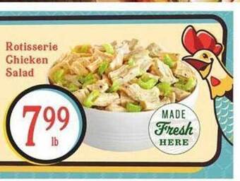 Lowes Foods Rotisserie Chicken Salad offer