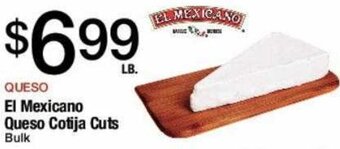 Jons International El Mexicano Queso Cotija Cuts offer