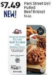 Aldi Park Street Deli Pulled Beef Brisket 14 oz. offer