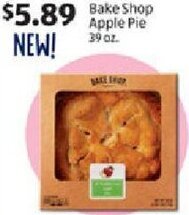 Aldi Bake Shop Apple Pie 39 oz. offer