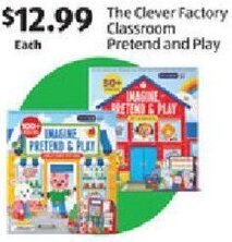 Aldi The Clever Factory Classroom Pretend and Play offer