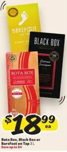 Winn Dixie Bota Box, Black Box or Barefoot on Top 3 L offer