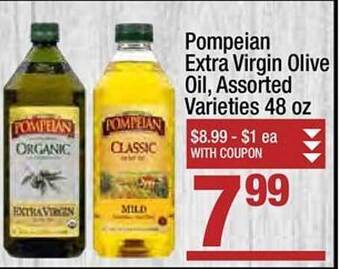 Super King Markets Pompeian Extra Virgin Olive Oil offer