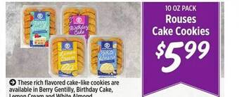 Rouses Rouses Cake Cookies offer