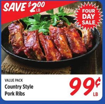 Rouses Country Style Pork Ribs offer