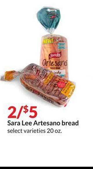 Hy-Vee Sara Lee Artesano Bread offer
