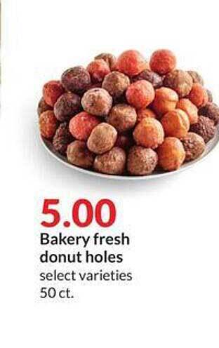 Hy-Vee Bakery Fresh Donut Holes offer