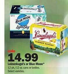 Meijer Leinenkugel's Or Blue Moon offer