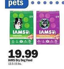 Meijer Iams Dry Dog Food offer