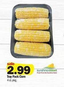Meijer Tray Pack Corn offer