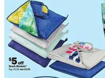 Meijer Beach Blankets offer