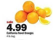 Meijer California Navel Oranges offer