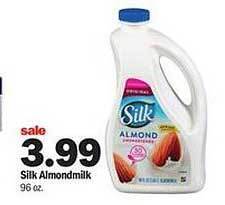 Meijer Silk Almondmilk offer