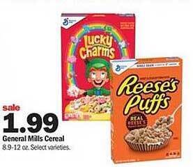 Meijer General Mills Cereal offer
