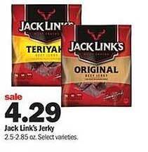 Meijer Jack Link's Jerky offer