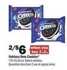 Meijer Nabisco Oreo Cookies offer