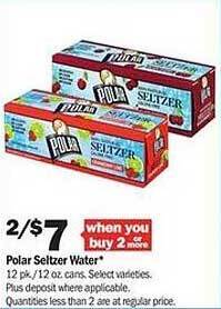 Meijer Polar Seltzer Water offer