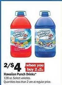 Meijer Hawaiian Punch Drinks offer