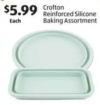 Aldi Crofton Reinforced Silicone Baking Assortment offer
