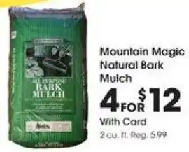 Mountain Magic Natural Bark Mulch
